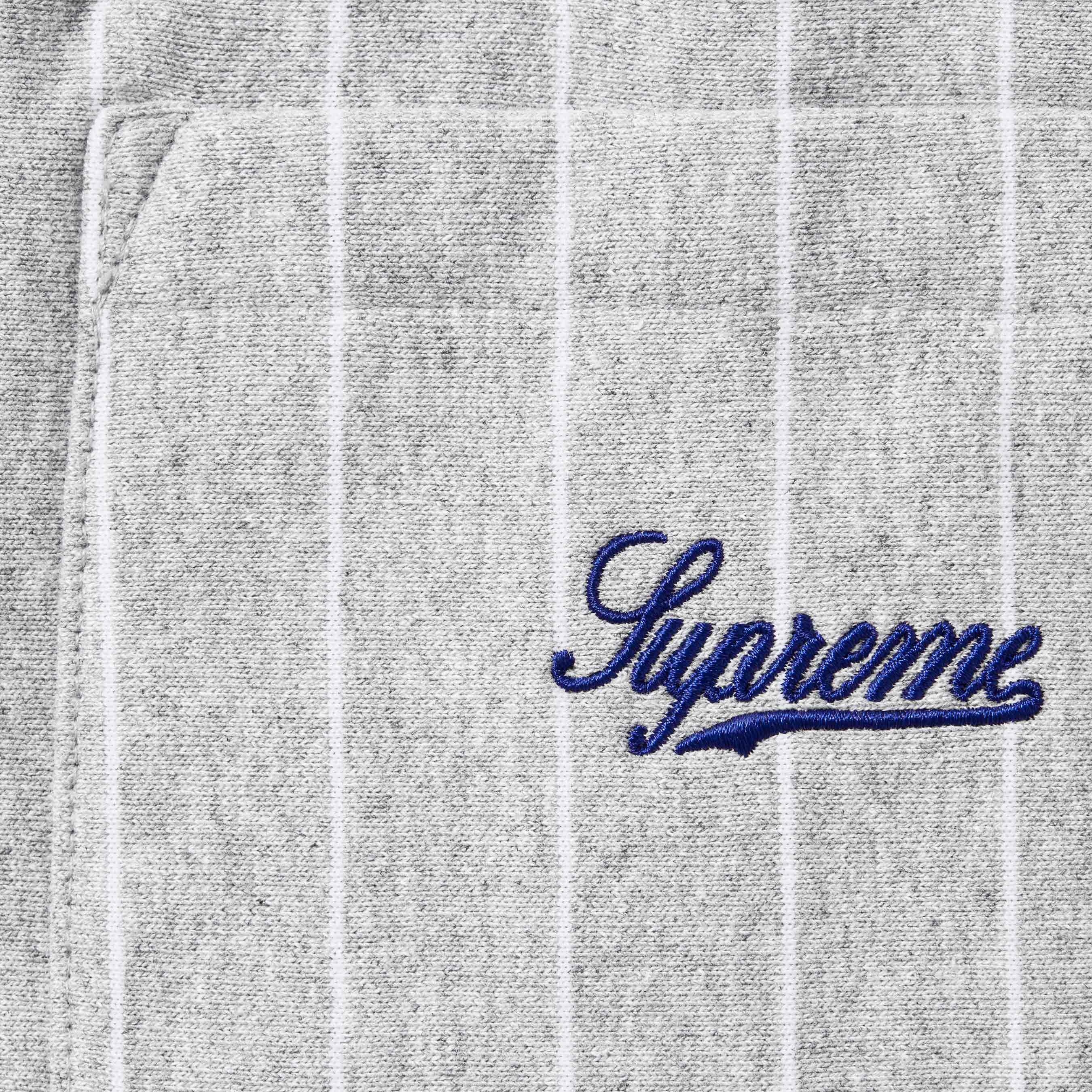 Pinstripe Sweatshort view 3